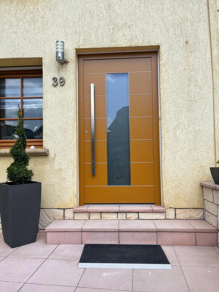 Réalisation porte d’entrée – Fermé-Lux Luxembourg