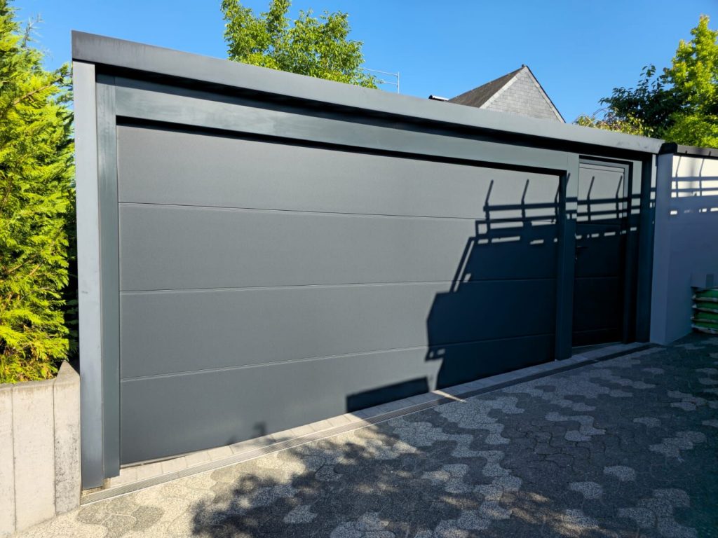 Réalisation porte de garage – Fermé-Lux Luxembourg