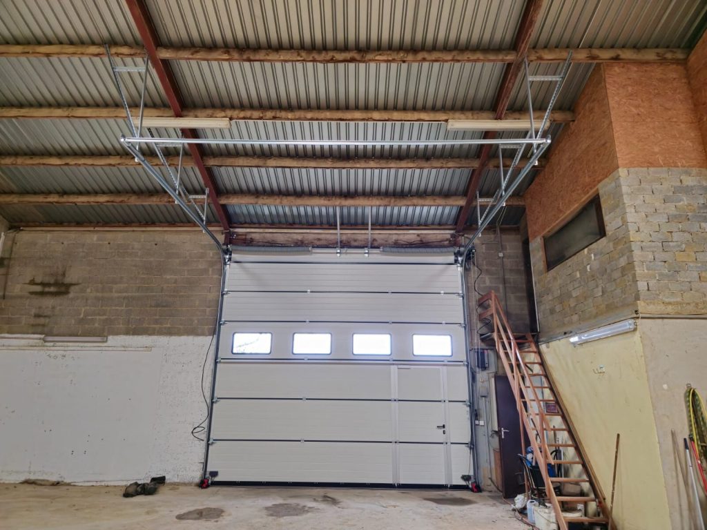 Réalisation porte de garage – Fermé-Lux Luxembourg