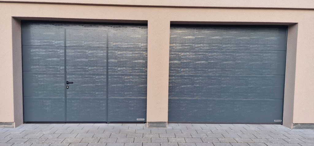 Réalisation porte de garage – Fermé-Lux Luxembourg