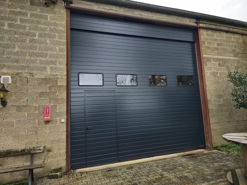 Réalisation porte de garage – Fermé-Lux Luxembourg