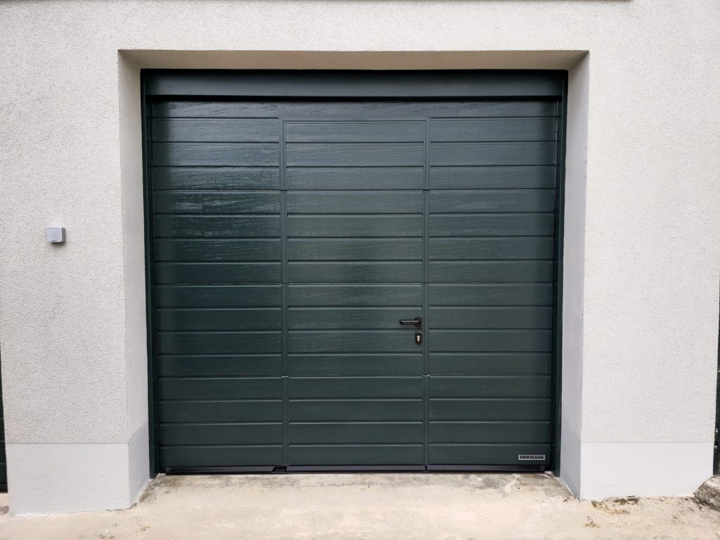 Réalisation porte de garage – Fermé-Lux Luxembourg