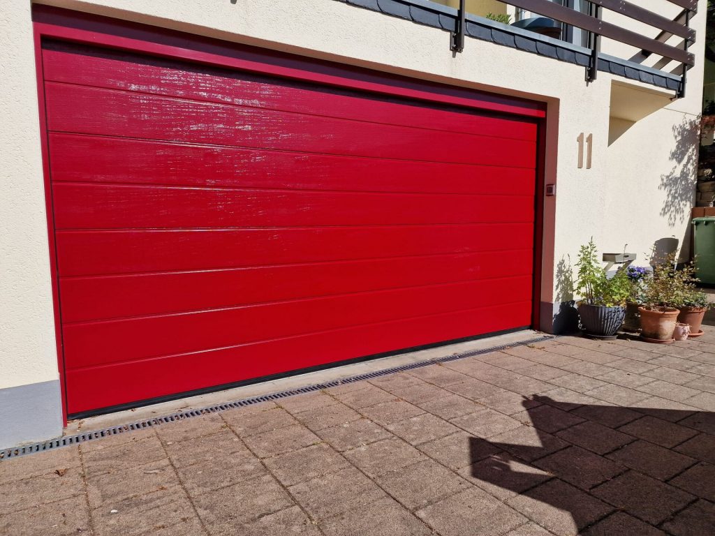 Réalisation porte de garage – Fermé-Lux Luxembourg