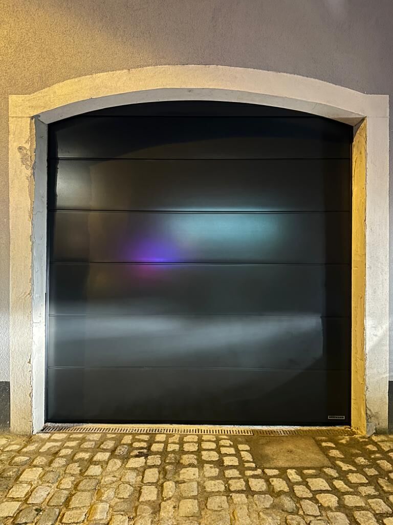 Réalisation porte de garage – Fermé-Lux Luxembourg