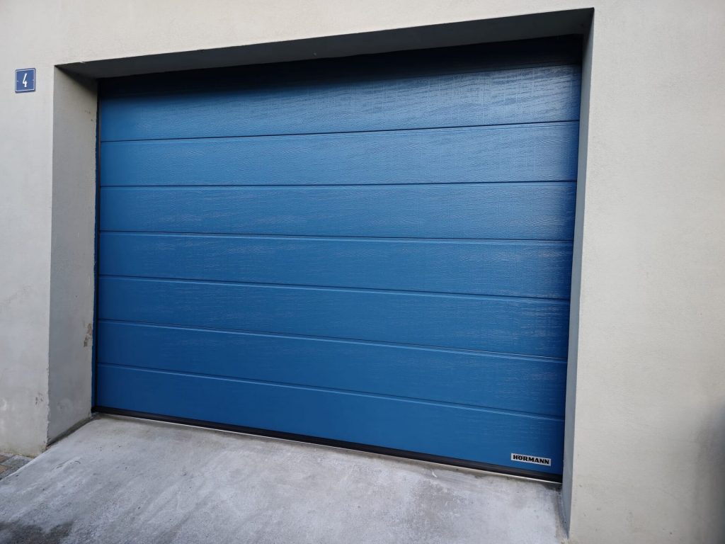 Réalisation porte de garage – Fermé-Lux Luxembourg