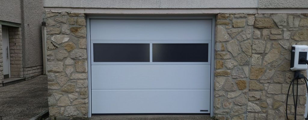 Réalisation porte de garage – Fermé-Lux Luxembourg