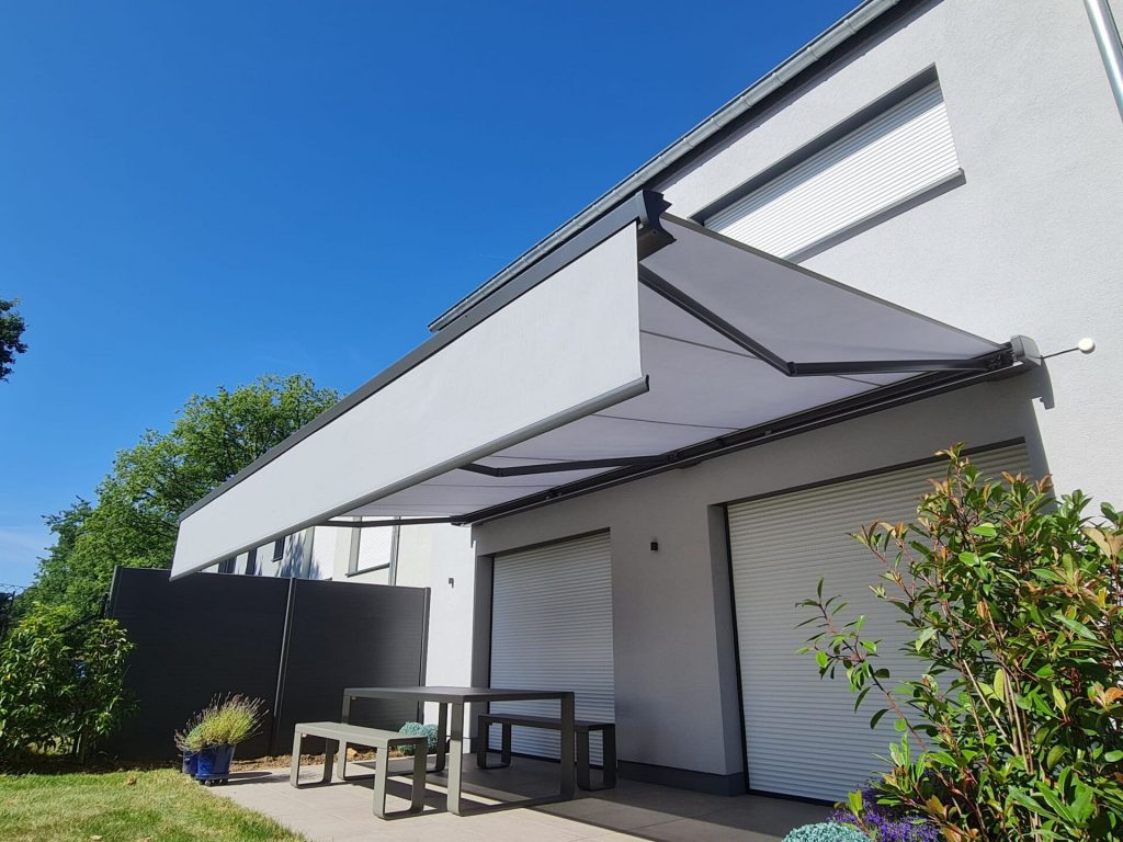 Réalisation protection solaire – Fermé-Lux Luxembourg