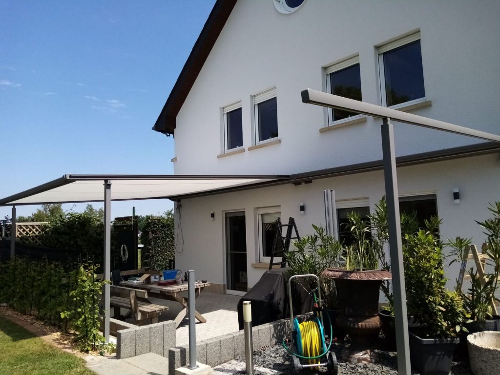 Réalisation protection solaire – Fermé-Lux Luxembourg