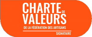 Charte de valeurs de la Fédération des Artisans – signataire